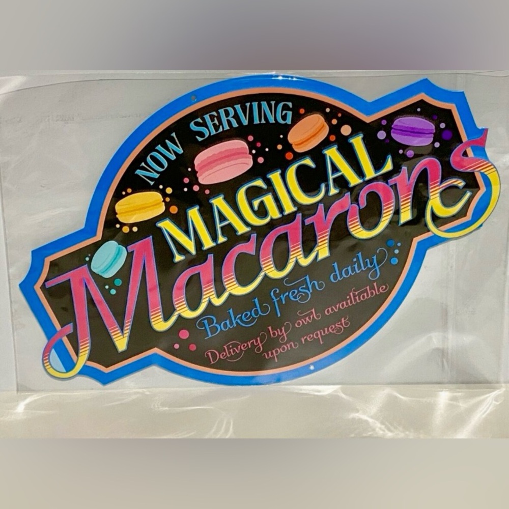*BRAND NEW* Harry Potter Inspired Magical Macarons Tin Sign